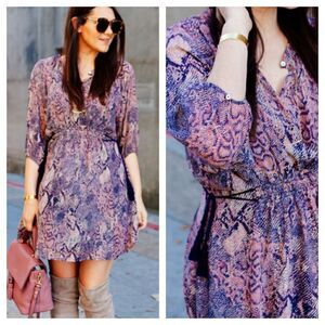 Anthropologie Floreat Zharah Peasant Dress